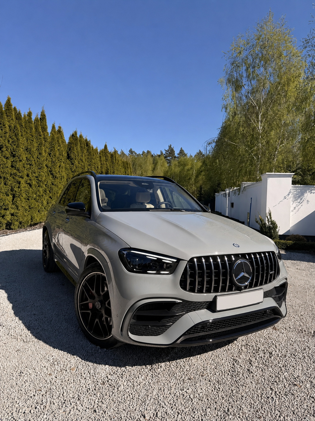 Mercedes GLE po detailingu wykonanym przez DETAILIO